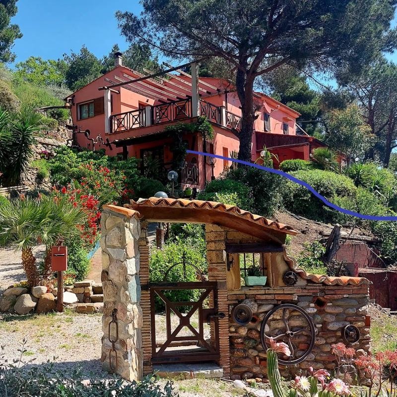 Villetta Blu Rio dellʼElba Buitenkant foto